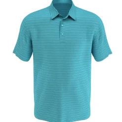 Callaway Golf Shirts^Fine ine Vented tripe hirt Poo hort eeve Gof Appare