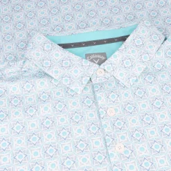 Callaway Golf Shirts^Fouard Print Gof hirt Poo hort eeve Gof Appare
