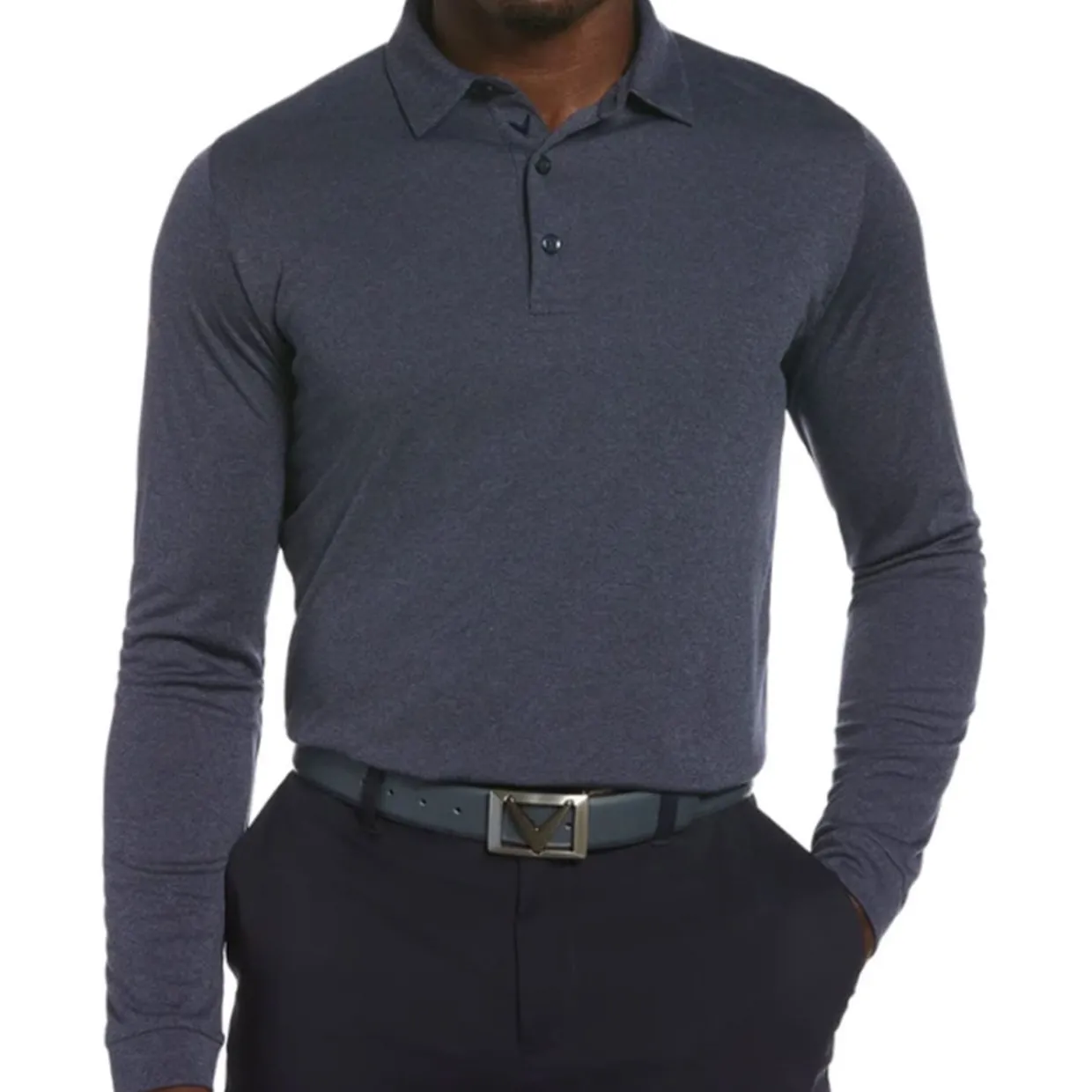 Callaway Golf Shirts^wing Tech Eentia hirt Poo ong eeve Gof Appare