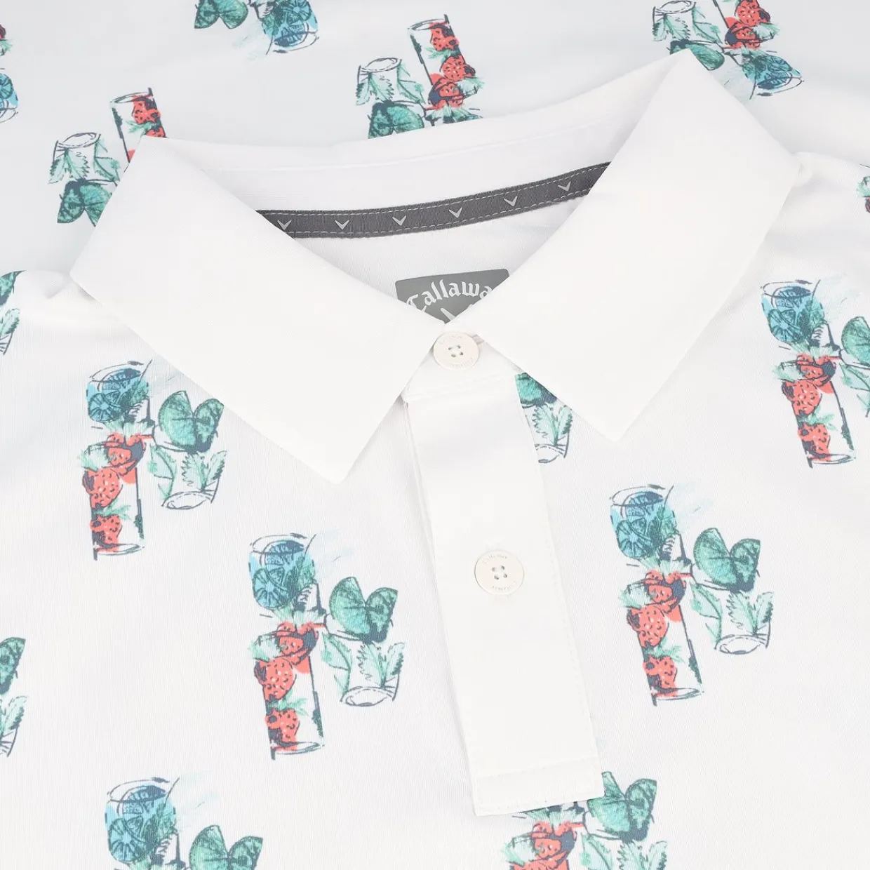 Callaway Golf Shirts^19th Hoe Drink Print hirt Poo hort eeve Gof Appare