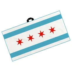 CMC Design Golf Towels^Chicago Flag Towel