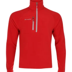 Columbia Outerwear|Mens Golf Apparel^Fat Trek III Haf Zip Outerwear Puover Gof Appare
