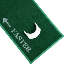 Divot Putting Aids^Dual Grain Putting Mat Putting Aids