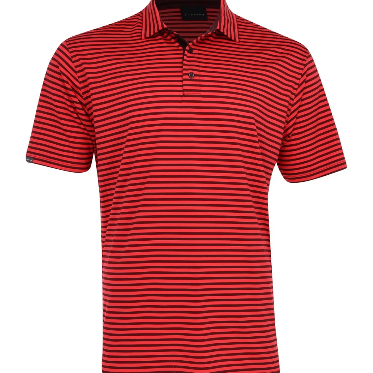 Dunning Mens Golf Apparel|Golf Shirts^Buckhaven Ventiated tripe Perforance hirt Poo hort eeve Gof Appare
