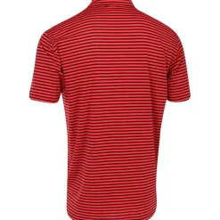 Dunning Mens Golf Apparel|Golf Shirts^Buckhaven Ventiated tripe Perforance hirt Poo hort eeve Gof Appare