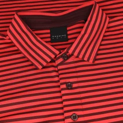 Dunning Mens Golf Apparel|Golf Shirts^Buckhaven Ventiated tripe Perforance hirt Poo hort eeve Gof Appare