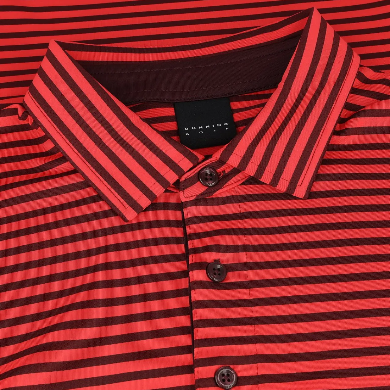 Dunning Mens Golf Apparel|Golf Shirts^Buckhaven Ventiated tripe Perforance hirt Poo hort eeve Gof Appare