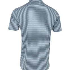 Dunning Mens Golf Apparel|Golf Shirts^Buckhaven Ventiated tripe Perforance hirt Poo hort eeve Gof Appare