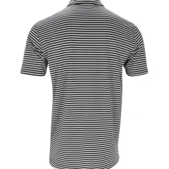 Dunning Mens Golf Apparel|Golf Shirts^Buckhaven Ventiated tripe Perforance hirt Poo hort eeve Gof Appare
