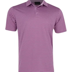 Dunning Mens Golf Apparel|Golf Shirts^Buckhaven Ventiated tripe Perforance hirt Poo hort eeve Gof Appare