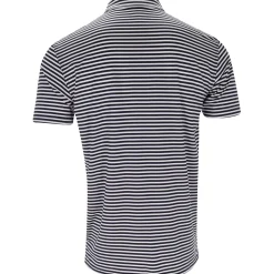 Dunning Mens Golf Apparel|Golf Shirts^Buckhaven Ventiated tripe Perforance hirt Poo hort eeve Gof Appare