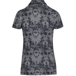Dunning Ladies Golf Apparel^Choe Jerey Perforance Zip hirt Poo hort eeve Gof Appare