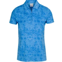 Dunning Ladies Golf Apparel^Choe Jerey Perforance Zip hirt Poo hort eeve Gof Appare