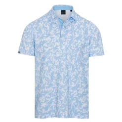 Dunning Mens Golf Apparel|Golf Shirts^Curran Ventiated Perforance hirt Poo hort eeve Gof Appare