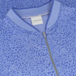 Dunning Ladies Golf Apparel^Faow Ventiated Perforance hirt Poo hort eeve Gof Appare