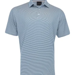 Dunning Mens Golf Apparel|Golf Shirts^Heby tripe Jerey Perforance hirt Poo hort eeve Gof Appare