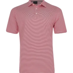 Dunning Mens Golf Apparel|Golf Shirts^Heby tripe Jerey Perforance hirt Poo hort eeve Gof Appare