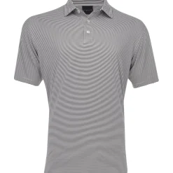Dunning Mens Golf Apparel|Golf Shirts^Heby tripe Jerey Perforance hirt Poo hort eeve Gof Appare
