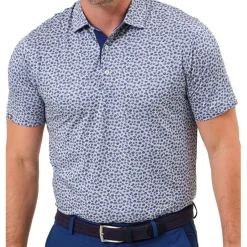 Dunning Mens Golf Apparel|Golf Shirts^oygrove Print Perforance hirt Poo hort eeve Gof Appare