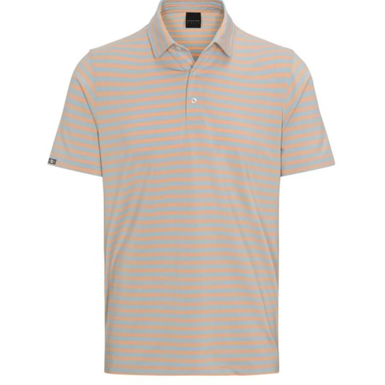 Dunning Mens Golf Apparel|Golf Shirts^Oakwood tripe Ventiated hirt Poo hort eeve Gof Appare