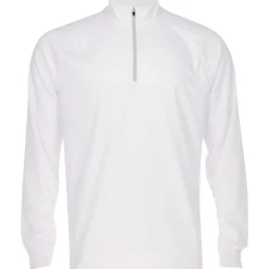 Dunning Mens Golf Apparel|Outerwear^Payer Jerey Perforance 1/4 Zip Outerwear Puover Gof Appare