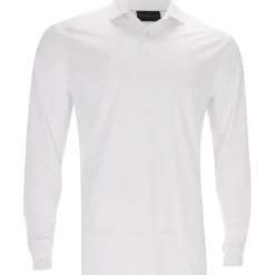 Dunning Mens Golf Apparel|Golf Shirts^Quet Ventiated Perforance Poo hirt Poo ong eeve Gof Appare
