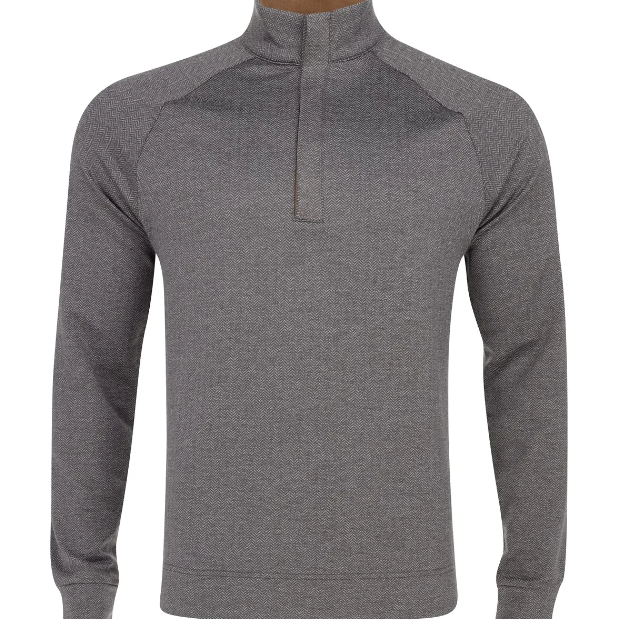 Dunning Outerwear^Wiia Herringbone 1/4 Zip Outerwear Puover Gof Appare
