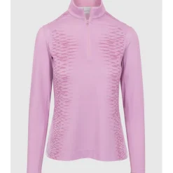Dunning Ladies Golf Apparel^Aana Ventiated 1/4 Zip Outerwear Puover Gof Appare