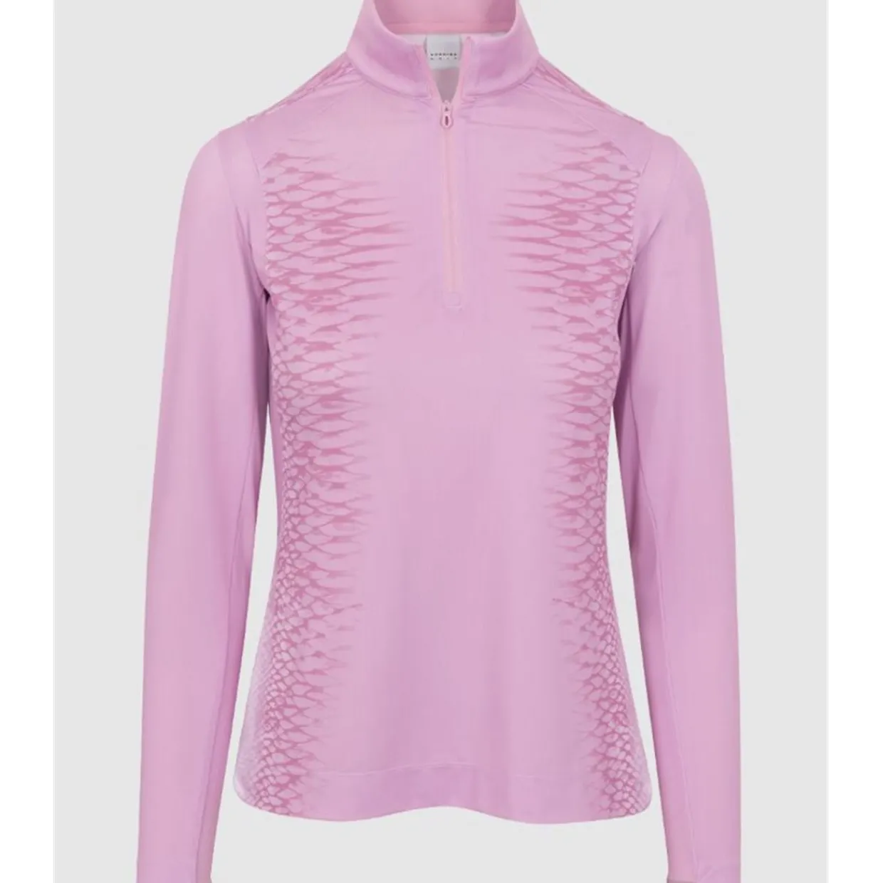 Dunning Ladies Golf Apparel^Aana Ventiated 1/4 Zip Outerwear Puover Gof Appare