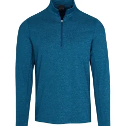 Dunning Outerwear^Ahfied Jerey Perforance 1/4 Zip Outerwear Puover Gof Appare