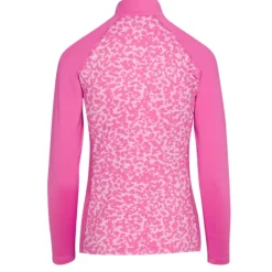 Dunning Ladies Golf Apparel^Aya Jerey Perforance 1/4 Zip Outerwear Puover Gof Appare