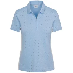 Dunning Ladies Golf Apparel^Baina Jerey Perforance hirt Poo hort eeve Gof Appare