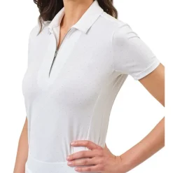 Dunning Ladies Golf Apparel^Baina Jerey Perforance hirt Poo hort eeve Gof Appare