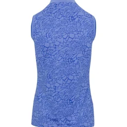 Dunning Ladies Golf Apparel^Brigid Ventiated eevee Perforance hirt Poo hort eeve Gof Appare