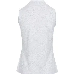 Dunning Ladies Golf Apparel^Brigid Ventiated eevee Perforance hirt Poo hort eeve Gof Appare