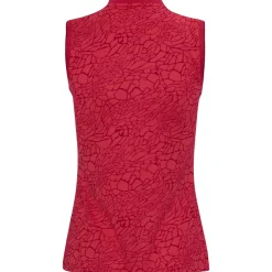 Dunning Ladies Golf Apparel^Brigid Ventiated eevee Perforance hirt Poo hort eeve Gof Appare