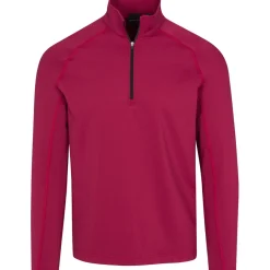 Dunning Outerwear^Brito Jacquard Perforance 1/4 Zip Outerwear Puover Gof Appare