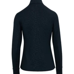 Dunning Ladies Golf Apparel^Faow Eboed Jerey Perforance Fu-Zip Outerwear Jacket Gof Appare