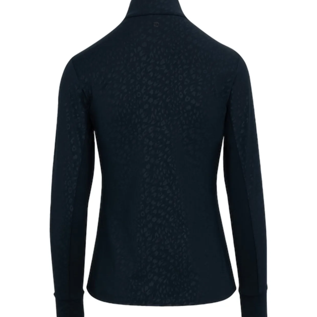 Dunning Ladies Golf Apparel^Faow Eboed Jerey Perforance Fu-Zip Outerwear Jacket Gof Appare