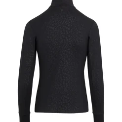 Dunning Ladies Golf Apparel^Faow Eboed Jerey Perforance Fu-Zip Outerwear Jacket Gof Appare