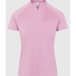 Dunning Ladies Golf Apparel^Freya Jerey Perforance hirt Poo hort eeve Gof Appare