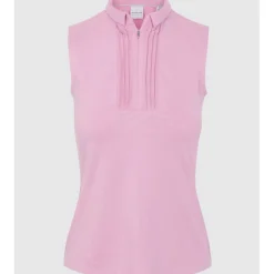 Dunning Ladies Golf Apparel^Freya Jerey Perforance eevee hirt Poo hort eeve Gof Appare