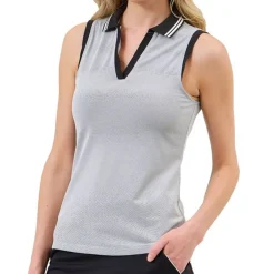 Dunning Ladies Golf Apparel^Gaon Perforance eevee hirt Poo hort eeve Gof Appare