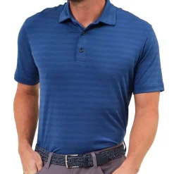 Dunning Golf Shirts^Norwood Obre tripe Perforance hirt Poo hort eeve Gof Appare