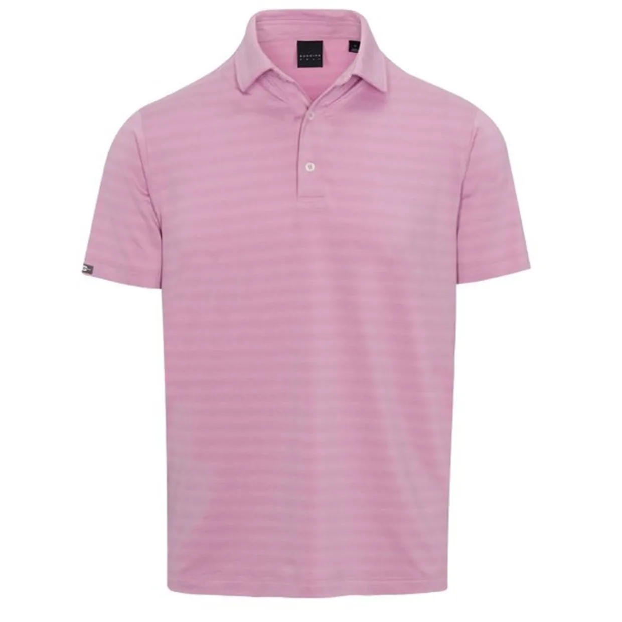 Dunning Golf Shirts^Norwood Obre tripe Perforance hirt Poo hort eeve Gof Appare