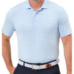 Dunning Golf Shirts^Norwood Obre tripe Perforance hirt Poo hort eeve Gof Appare
