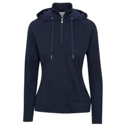 Dunning Ladies Golf Apparel^Penroe Feece Perforance Hoodie Outerwear Puover Gof Appare
