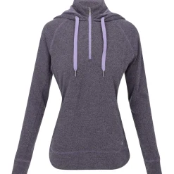Dunning Ladies Golf Apparel^Penroe Feece Perforance Hoodie Outerwear Puover Gof Appare
