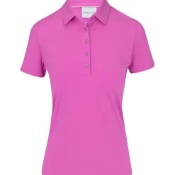 Dunning Ladies Golf Apparel^Payer Jerey Perforance hirt Poo hort eeve Gof Appare
