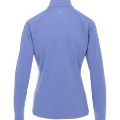 Dunning Ladies Golf Apparel^Payer Jerey Perforance 1/4 Zip Outerwear Puover Gof Appare
